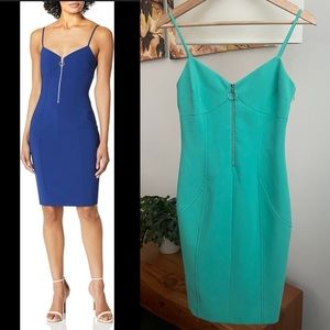 Likely Jaden Front Zip Cocktail Dress